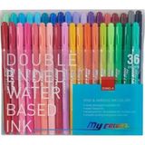 Dong-A Dong A Dong-A My Color 36 Renk 2 Çift Taraflı Keçeli Kalem 769410150739