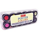 Dong-A Guaj Boya 12 Renk Poster Color Set