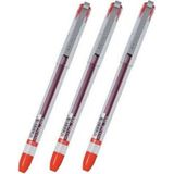 Dong-a My Gel 0.5mm Kırmızı Ince Iğne Uçlu Jel Kalem 3 Adet