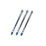 DONG-A My Gel 0.5mm Mavi Ince Iğne Uçlu Jel Kalem 3 Adet (Mavi)