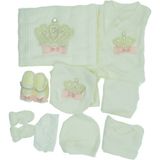 Donino Baby Taç İşlemeli Kız Bebek 11liHastane Çıkışı