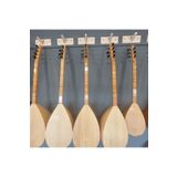 Donizetti 5 Adet Ahşap Bağlama Saz Cümbüş Tambur Ud Kemençe Için Duvar Ip Askısı Standı Montaj Seti Dahil