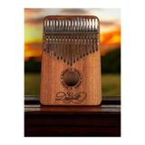Donizetti Ahşap Kalimba 17 Tuş Full Set - Akort Rehberi - Naturel Renk