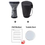 Donizetti Erzincan İşlemeli Mısır Darbuka - Yedek Deri- Darbuka Metot Kitapçığı Pdf