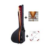 Donizetti Kısa Sap Bağlama Saz Kılıfı Gigbag + Tel Takım + Duvar Askı Standı Hediyeli - Full Koruma
