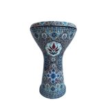 Donizetti Profesyoneller Için Döküm Mısır Darbuka Ağırlık 3 Kg Iznik Çinisi Işlemeli