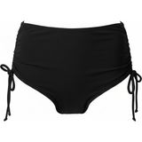 Donlaritta Büyük Beden Yüksek Bel Toparlayıcı Bikini Altı 42-44-46-48-50- 52 Beden - Siyah
