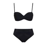 Dönmeli Yüksek Bel Bikini Takım