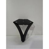 Donna Metal / Mobilya, Koltuk, Baza Ayağı (12-16CM) - Siyah
