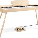 Donner Ddp-80 Wooden Style Dijital Piyano (Naturel Wood)