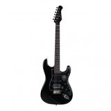 Donner DST Seeker Deluxe HSS Elektro Gitar (Siyah)
