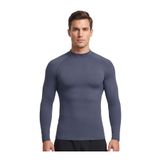 Donnita Erkek Uzun Kollu Mayo Yüzücü Üst - Güneş UV Koruyucu Rash Guard