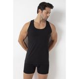 Donset İç Giyim Erkek Beyaz Renk Mevsimlik Atlet 6'lı Pakette Özel Kutusunda - 2XL - Siyah