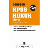 Dönüşüm Kpss Hukuk Cilt 2 Kamu Hukuku Çalışma Kitabı - Kolektif
