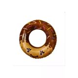 Donut Çocuk Yüzme Simidi 70 Cm Havuz Ve Deniz Simiti 6-9 Yaş Şişme Yüzme Oyuncağı (Kahverengi)