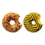 Donut Worry Be Happy 2x71 gr Vanilya Fındık Dolgulu Donut
