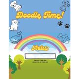 Doodle Time: Fun Sketchbook for Kids | 100 Blank Drawing Book for Creative Doodling, Sketching, and Coloring: Perfect Sketchbook for Kids Who Love to Draw and Doodle