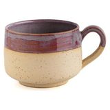 Dook Home El Yapımı Stoneware Dota Kupa - Açık Kahverengi