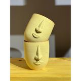 Dook Home Stoneware Sima Bardak - Beyaz - Krem