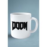 Doom Oyun Baskılı Kupa Bardak Çift Taraflı Kişiye Özel Model 20