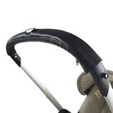 Doona Bebek Arabası ve Araba Koltuğu ile Uyumlu PU Deri Kulp Kılıfı, Çıkarılabilir Çocuk Arabası Kolu Fermuarlı Kılıf, Toz Geçirmez, Su Geçirmez