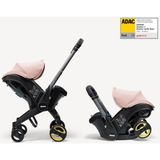 Doona I Bebek Arabasına Dönüşen Tekerlekli gr 0 Ana Kucağı Oto Koltuğu - Blush Pink