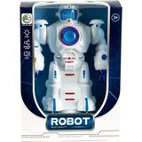 Doop Market Robot - Oyuncak Robot - Işıklı - Sesli - Hareketli - Beyaz - Oyuncak
