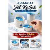 Doori 25 adet jel küllük kullan at küllük kokusuz küllük