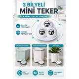 Doori 4 ad Mini Mobilya Tekeri Airfry damacana temizlik kovası sandık için çok Amaçlı Eşya Tekeri