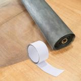 Doori Kendinden Yapışkanlı Pencere Sineklik Tamir Bandı Sineklik Bandı Pencere Kapı Için 5cm x 2m Siyah - Açık Siyah