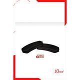 Doori Silikon Tencere Tava Sahan Kulp Tutacağı Yanmaz Yapışmaz 2'li Set 9 X 4 Cm Siyah
