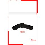 Doori Silikon Tencere Tava sahan kulp Tutacağı Yanmaz Yapışmaz 2'li Set 9 X 4 Cm