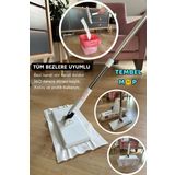 Doori Tembel Mop Tüm Bezleri Kendi Alabilen Otomatik Mop Yüzey Temizlik Havlusu Kullan At Bezler Için