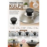 Doori Tencere Kapak Kulpu Isıya Dayanıklı Ergonomik Yedek Kapak Tutacağı – Tava ve Cam Kapak Uyumlu bakalit kulp