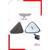 Doori Yedek Bez Yedek Bez Kendinden Sıkmalı Üçgen Mop Için Yedek Bez 2 Adet