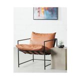 Dopa Sller Modern Tasarım Berjer Metal Iskeletli Portatif Berjer Flok Kumaş Döşeme Salon Dizayn