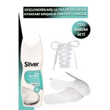 Dopar 3'lü Set Ayakkabı Kırışıklık Önleyici M Güçlendirilmiş Ultra Beyaz Spor Ayakkabı Boyası Bağcık