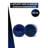 Dopar Bağcık Nuri Leflef Lacivert Deri Ayakkabı Kundura Bakım Boyası 200 ml Set