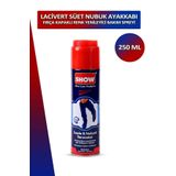 Dopar Bağcık Show Lacivert Fırça Kapaklı Süet Ve Nubuk Renk Yenileyici Bakım Spreyi 250 ml Set