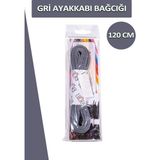 Dopar Lucky Ayakkabı Bağcığı 120 cm - Gri