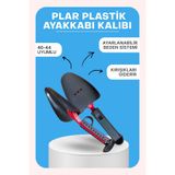 Dopar Plar Plastik Ayarlanabilir Ayakkabı Kalıbı 1 Çift 40-44 Uyumlu Erkek Beden