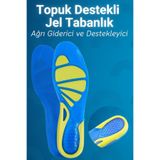 Dopar Silikon Jel Tabanlık Topuk Dikeni Ortopedik Ayak Ağrısı Giderici Şok Emici İç Taban