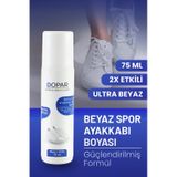Dopar Sport White Beyaz Spor Deri ve Kumaş Ayakkabı Boyası 75 ML Beyaz