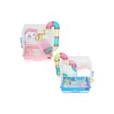 Dophin Dayang Hamster Kafesi Borulu 35x28x37