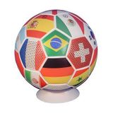 Doppler Futbol Topu Bluetooth Kablosuz Hoparlör Büyük Boy Ülkeler Bayraklı