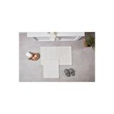 Doqu Home 2'li Banyo Paspası Pamuk Liva Krem-Vizon 60x100 cm/50x60 cm