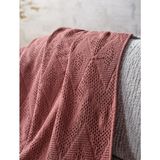 Doqu Home Adora Koltuk Şalı Gül Kurusu - 130X170 cm - 130 x 170 cm