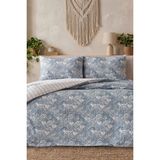 Doqu Home Akdeniz Easy Cotton Nevresim Takımı Tek Fırenze - Mavi - 160 x 220 cm