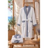 Doqu Home Akdeniz Verona Bornoz S/m 110 Indigo - S - M - Lacivert