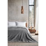 Doqu Home Alora Battaniye Çift Kişilik Gri